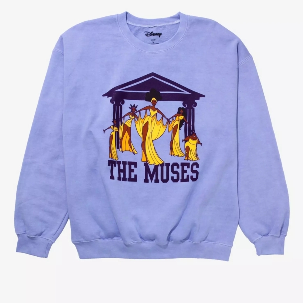 Disney Hercules The Muses Purple Sweatshirt